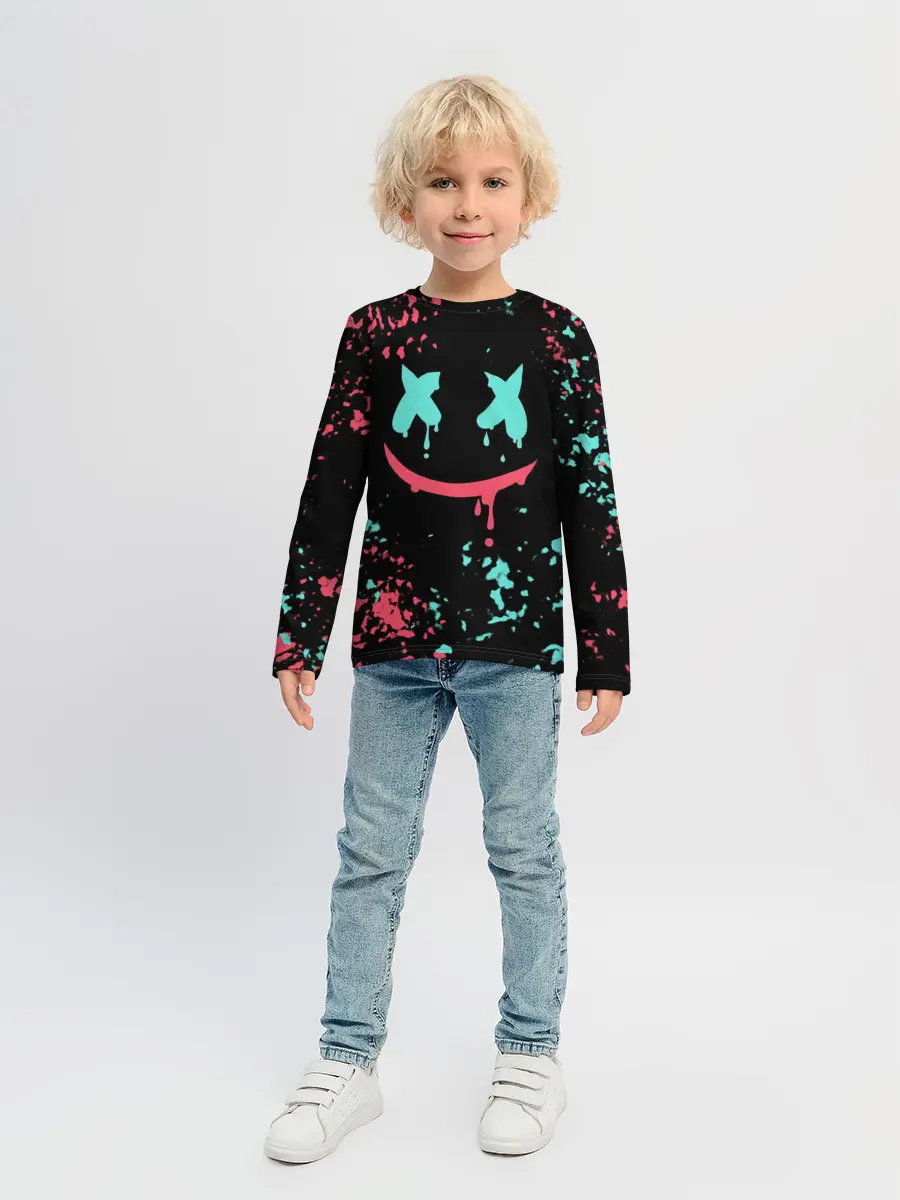 Детский лонгслив / Marshmello