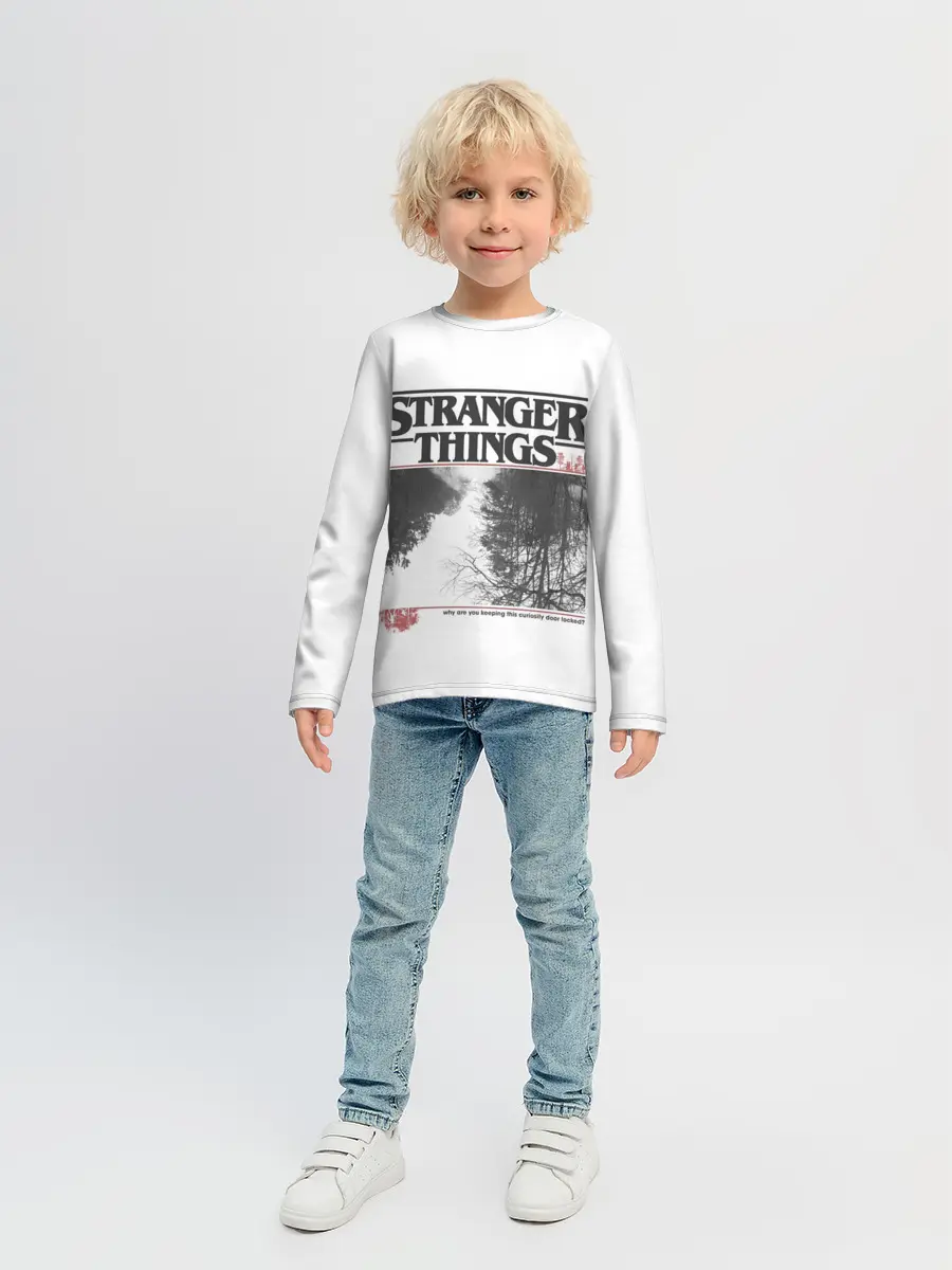 Детский лонгслив / Очень Странные Дела