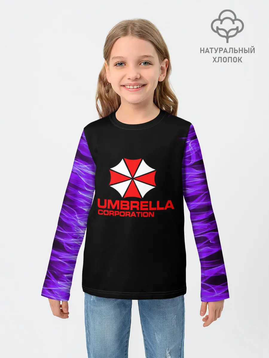 Детский лонгслив / resident evil