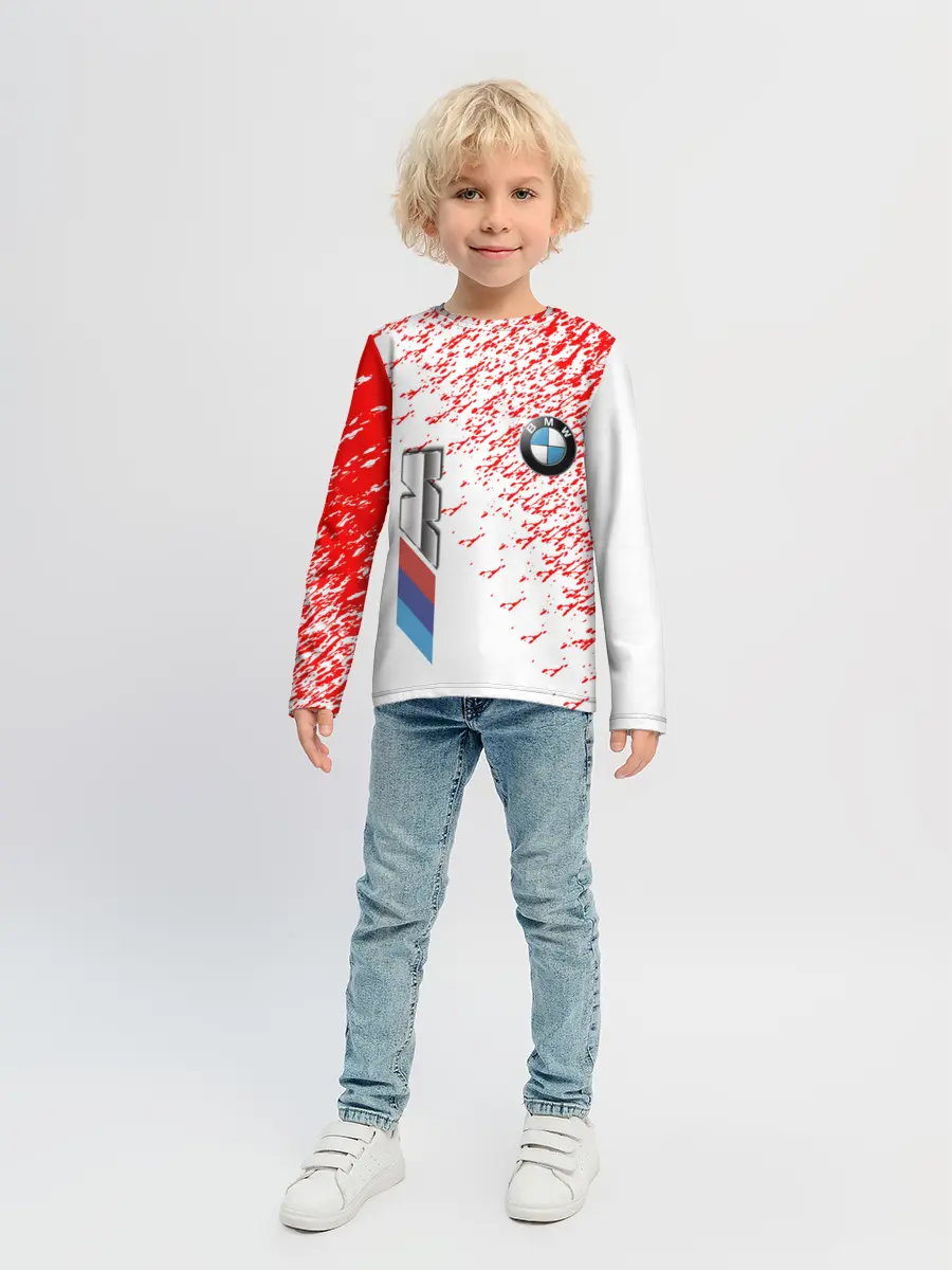 Детский лонгслив / bmw