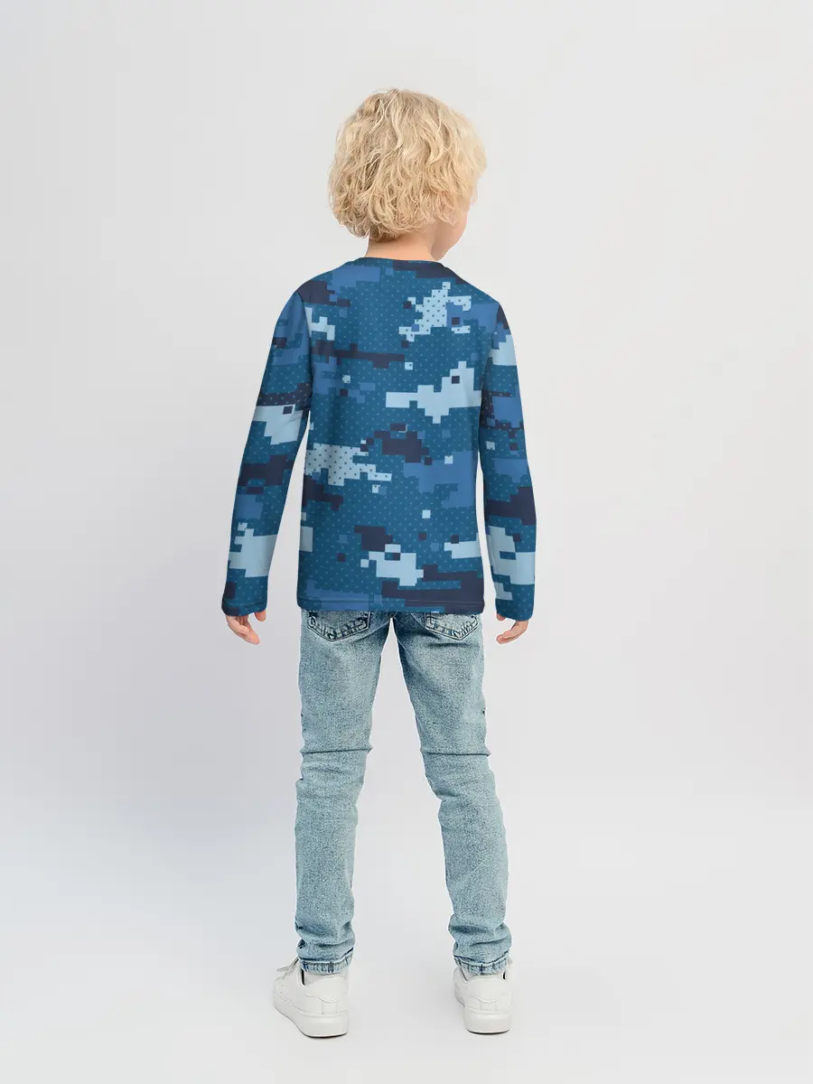 Детский лонгслив / МИЛИТАРИ