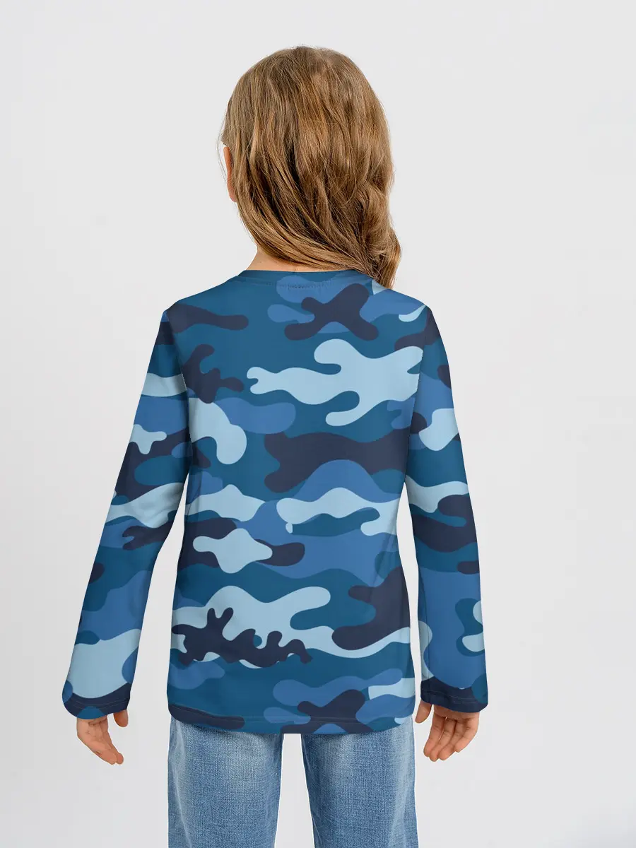 Детский лонгслив / МИЛИТАРИ