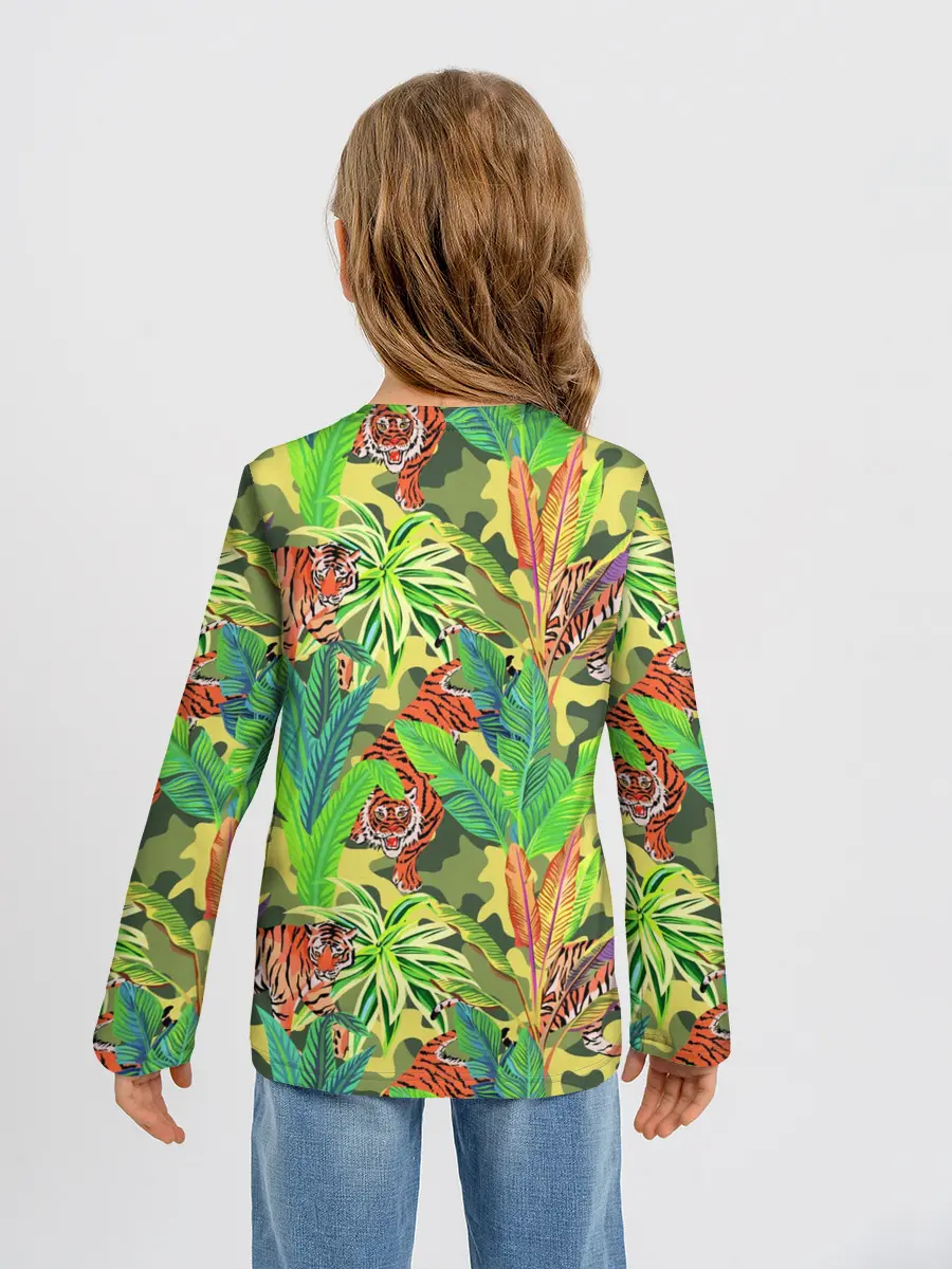 Детский лонгслив / МИЛИТАРИ