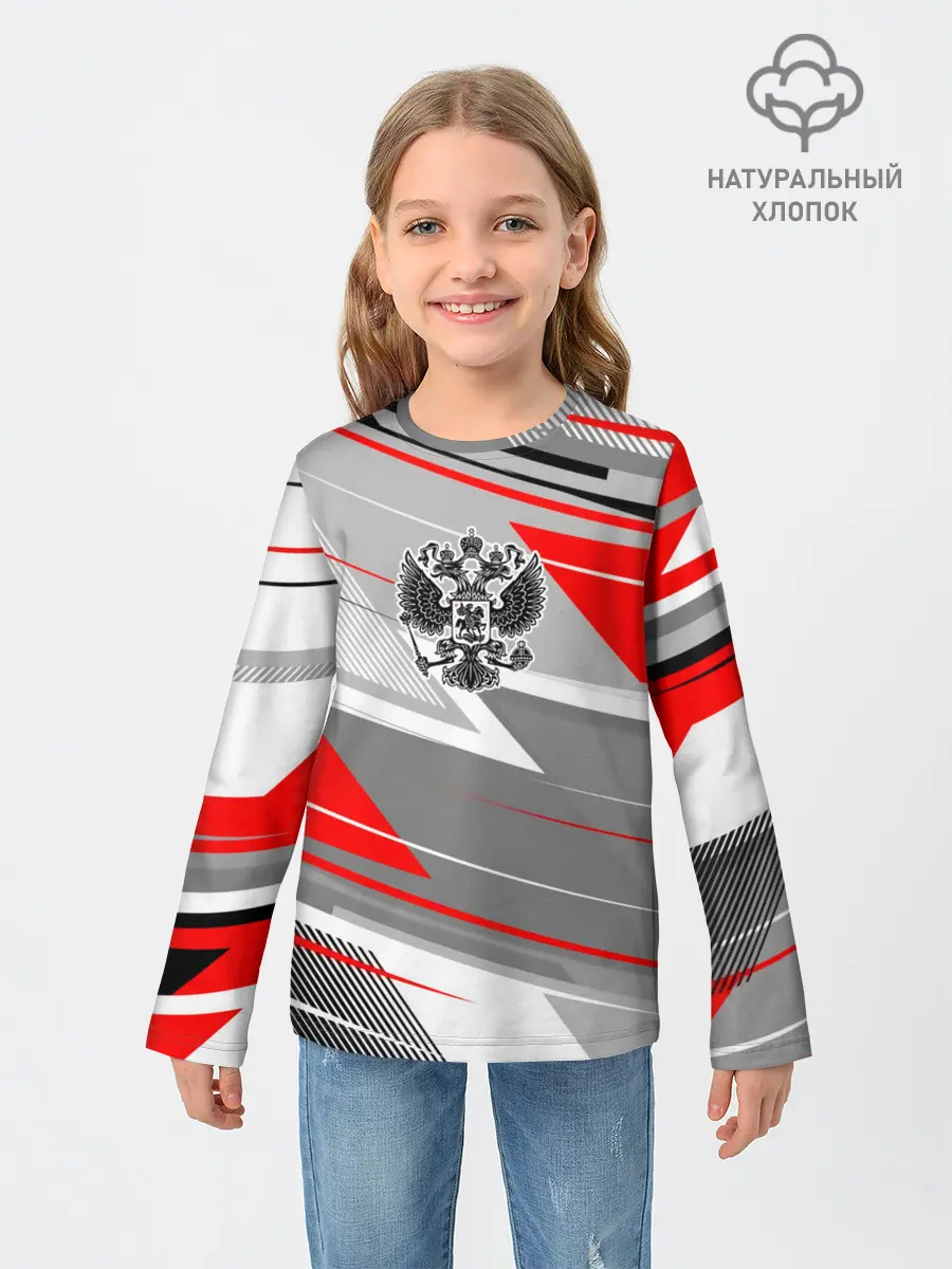 Детский лонгслив / Россия