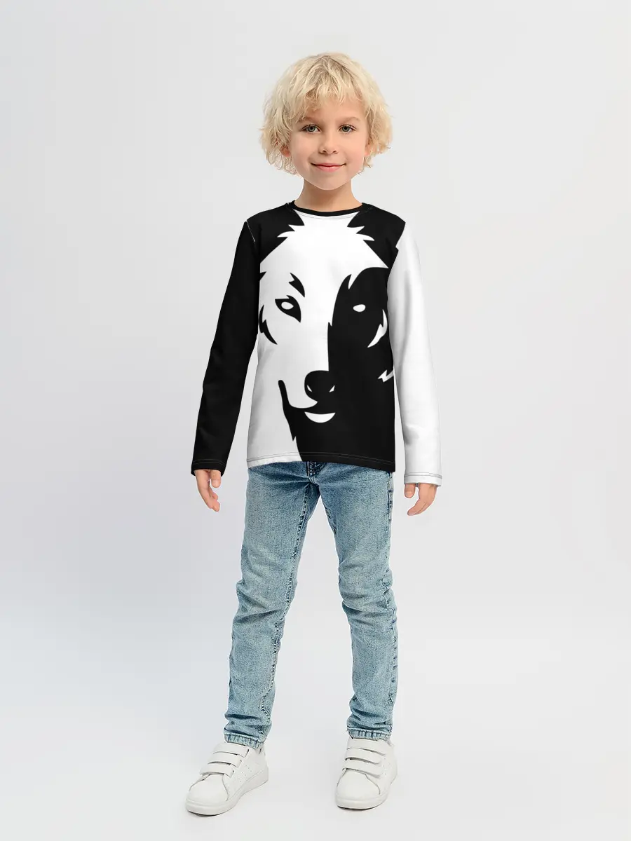 Детский лонгслив / Зверь
