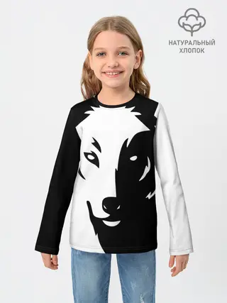 Детский лонгслив / Зверь