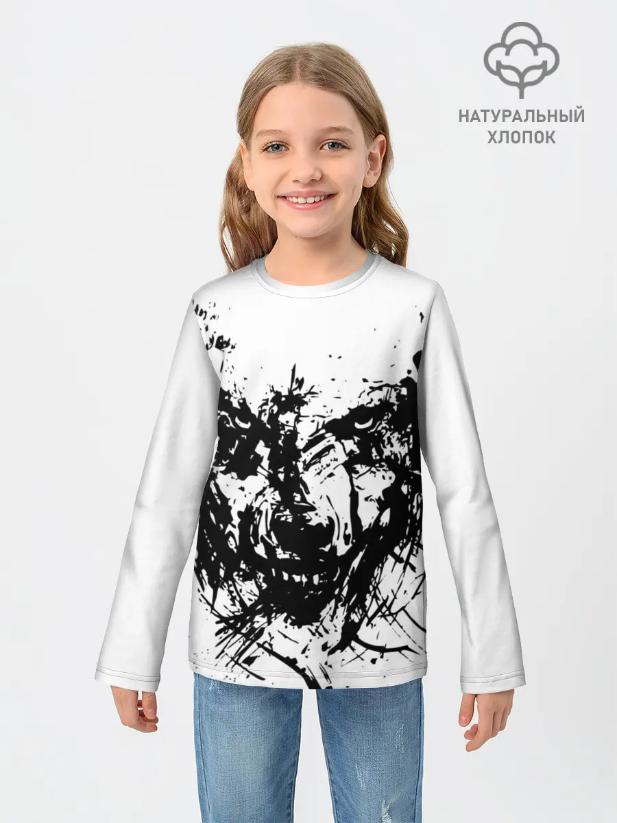 Детский лонгслив / Зверь