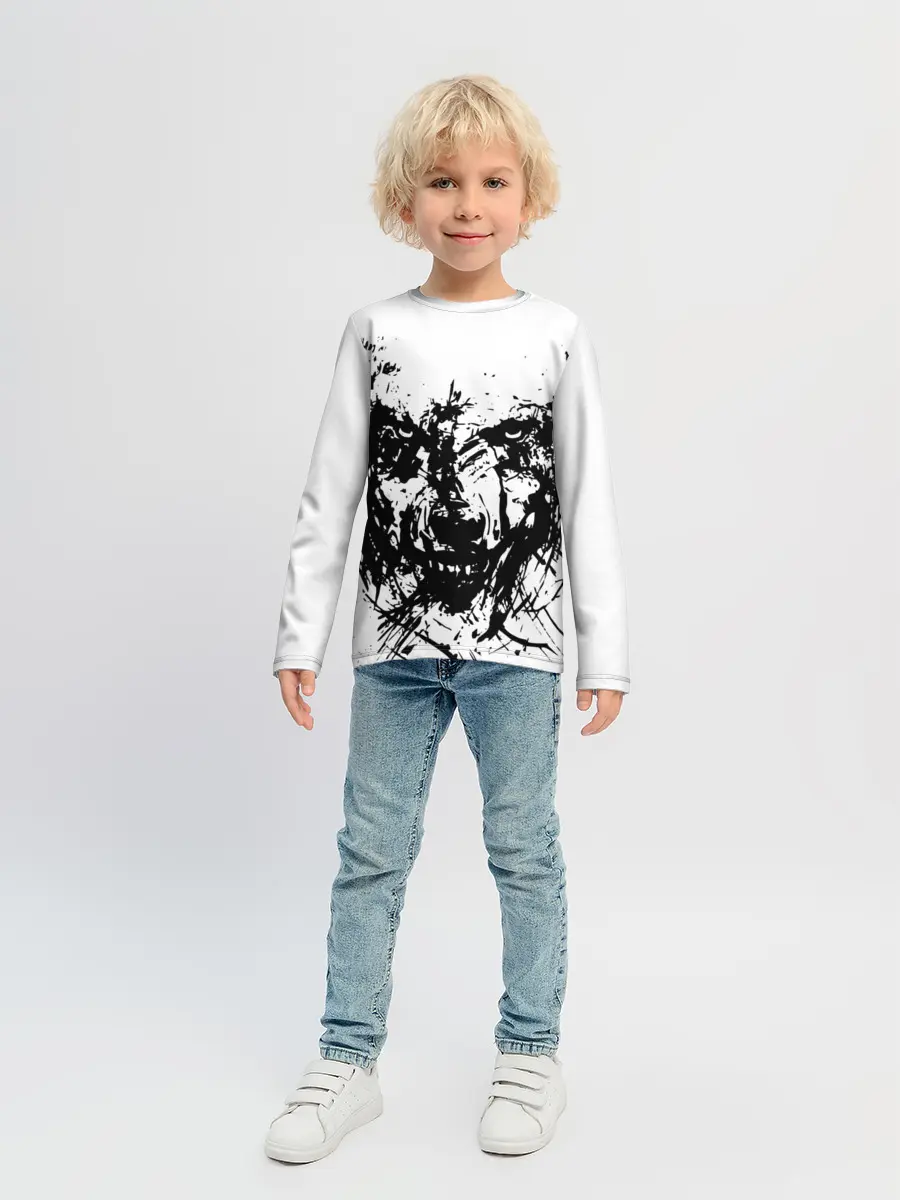 Детский лонгслив / Зверь