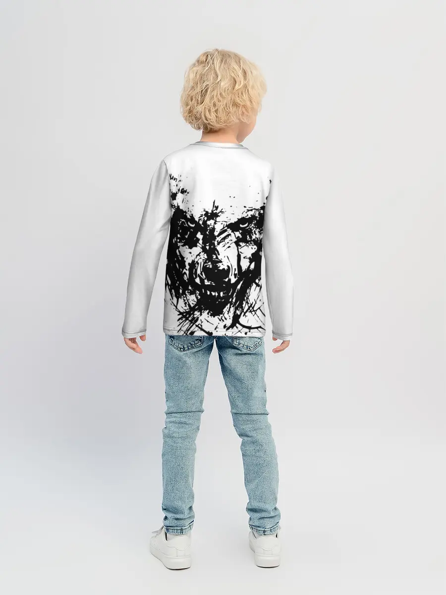 Детский лонгслив / Зверь