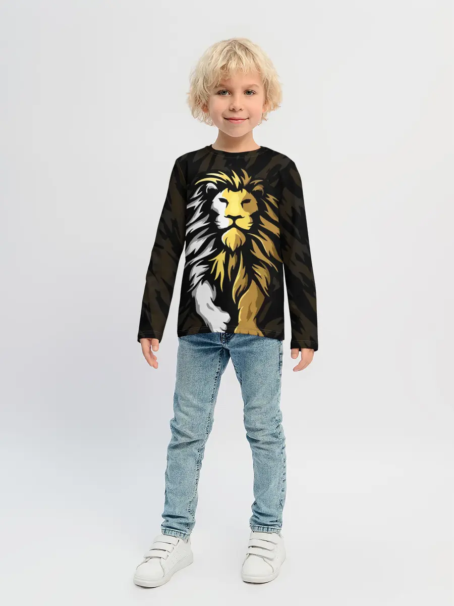 Детский лонгслив / Зверь