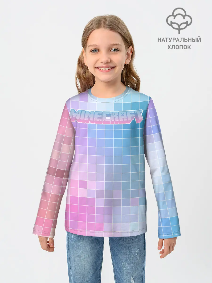 Детский лонгслив / Minecraft