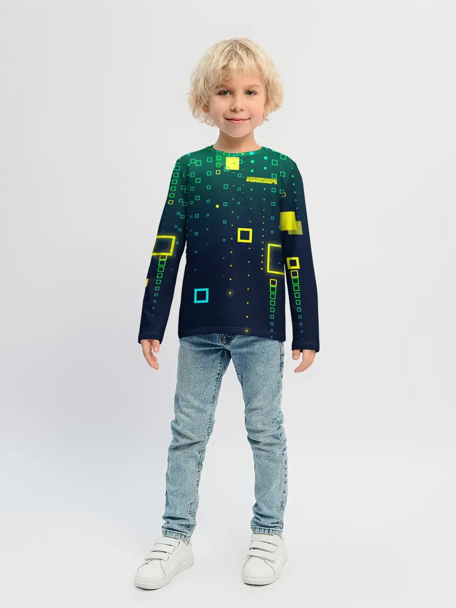 Детский лонгслив / Minecraft