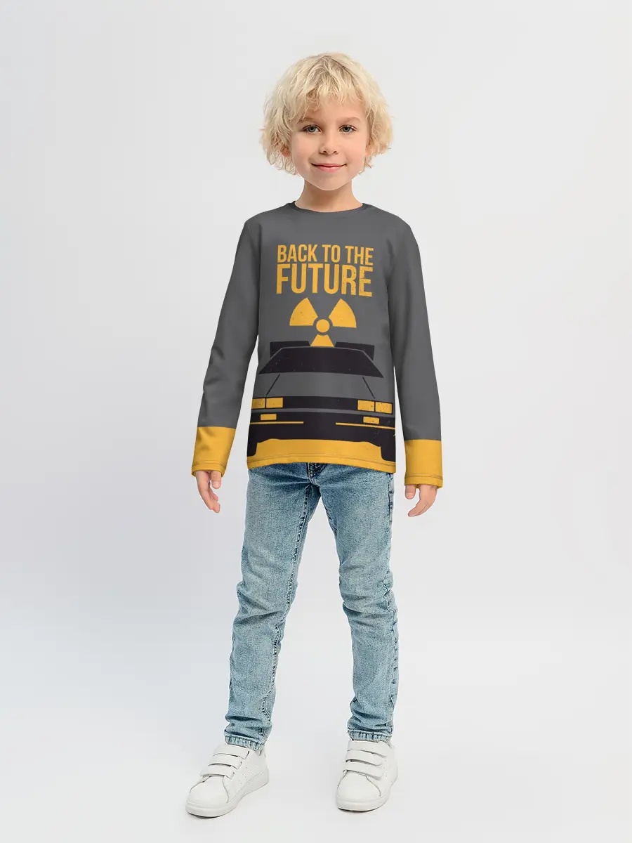 Детский лонгслив / Back to the Future