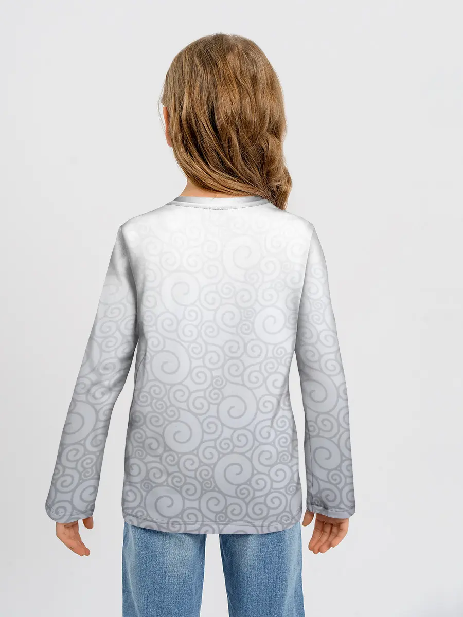 Детский лонгслив / Cat-girl