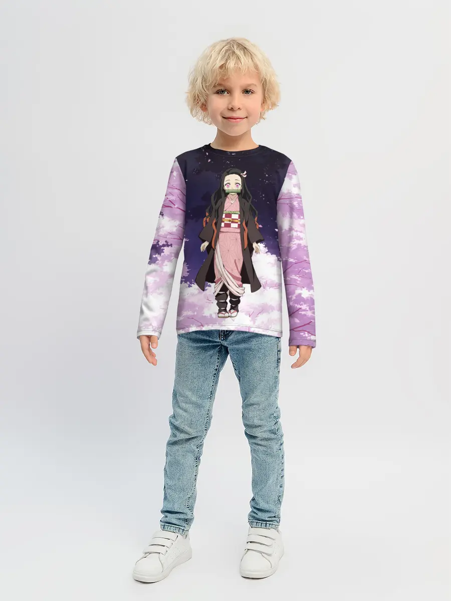 Детский лонгслив / Незуко