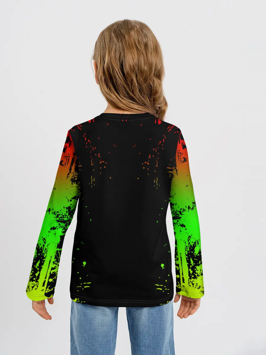 Детский лонгслив / МОТОЦИКЛЫ