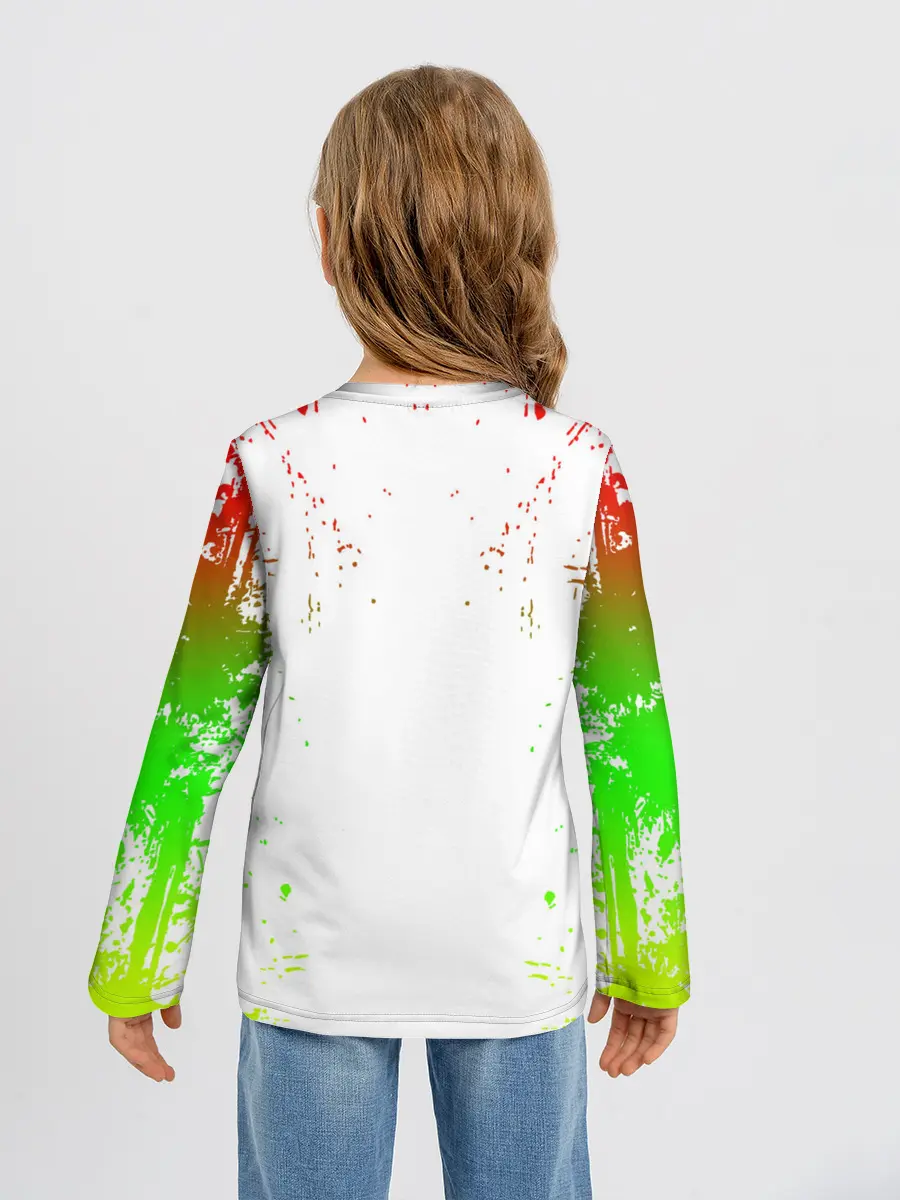 Детский лонгслив / МОТОЦИКЛЫ