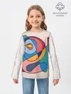 Детский лонгслив / Абстракция полет фантазии