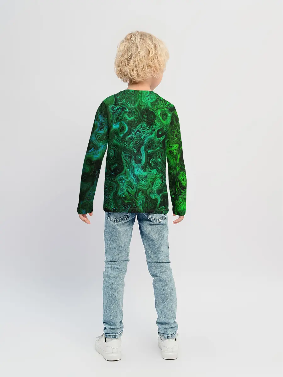 Детский лонгслив / Фортнайт | Волны
