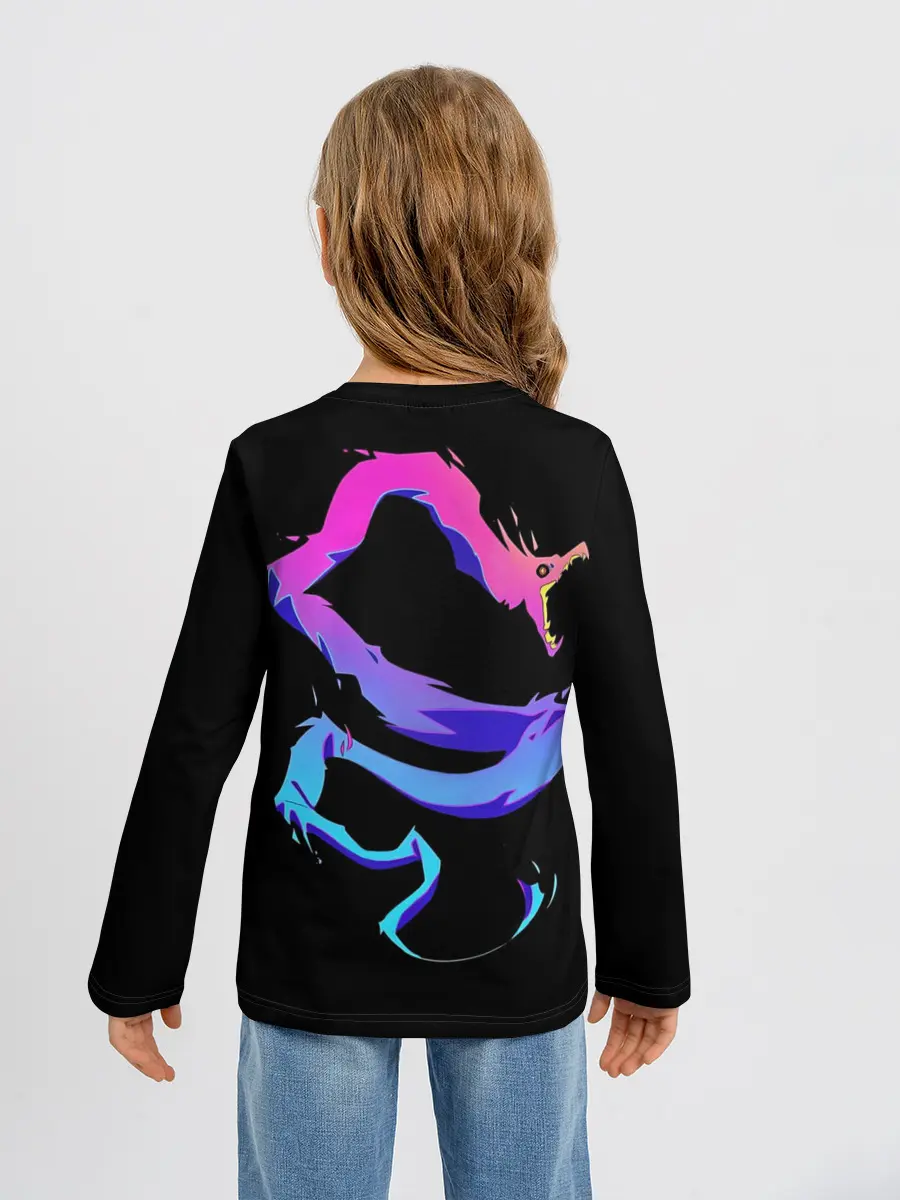 Детский лонгслив / Лио и Дракон