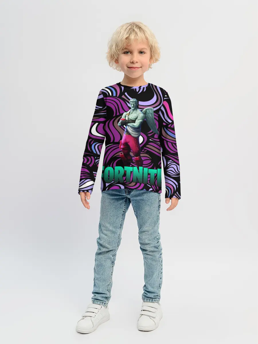 Детский лонгслив / Фортнайт | Ranger