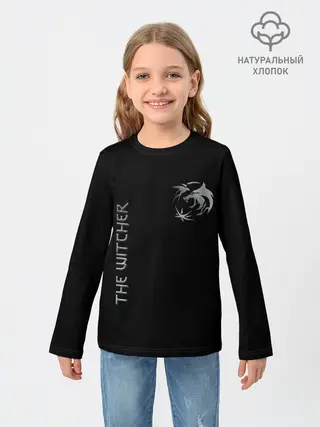 Детский лонгслив / The Witcher Silver