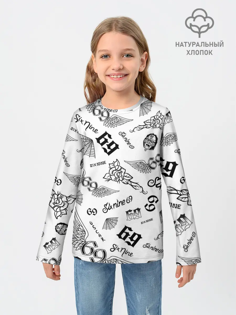 Детский лонгслив / 6IX9INE