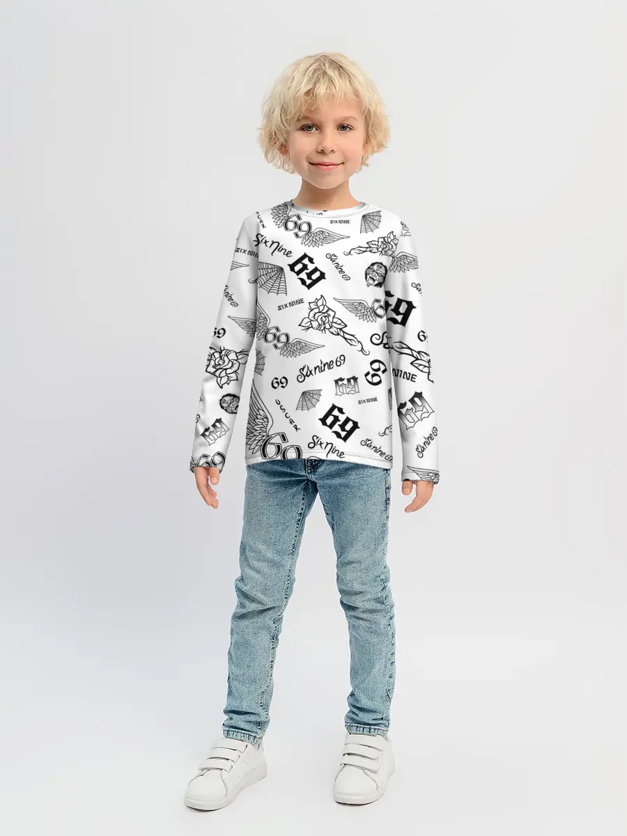 Детский лонгслив / 6IX9INE