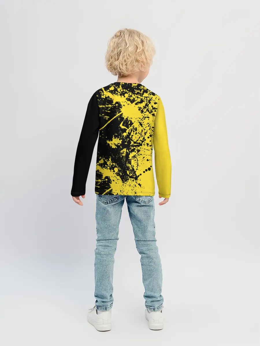 Детский лонгслив / Ночное солнце