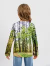 Детский лонгслив / Лес мой храм