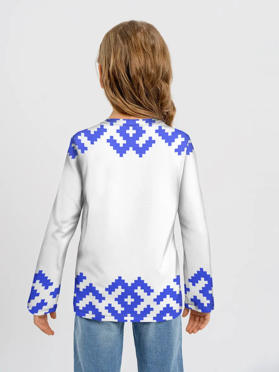 Детский лонгслив / Лес мой храм