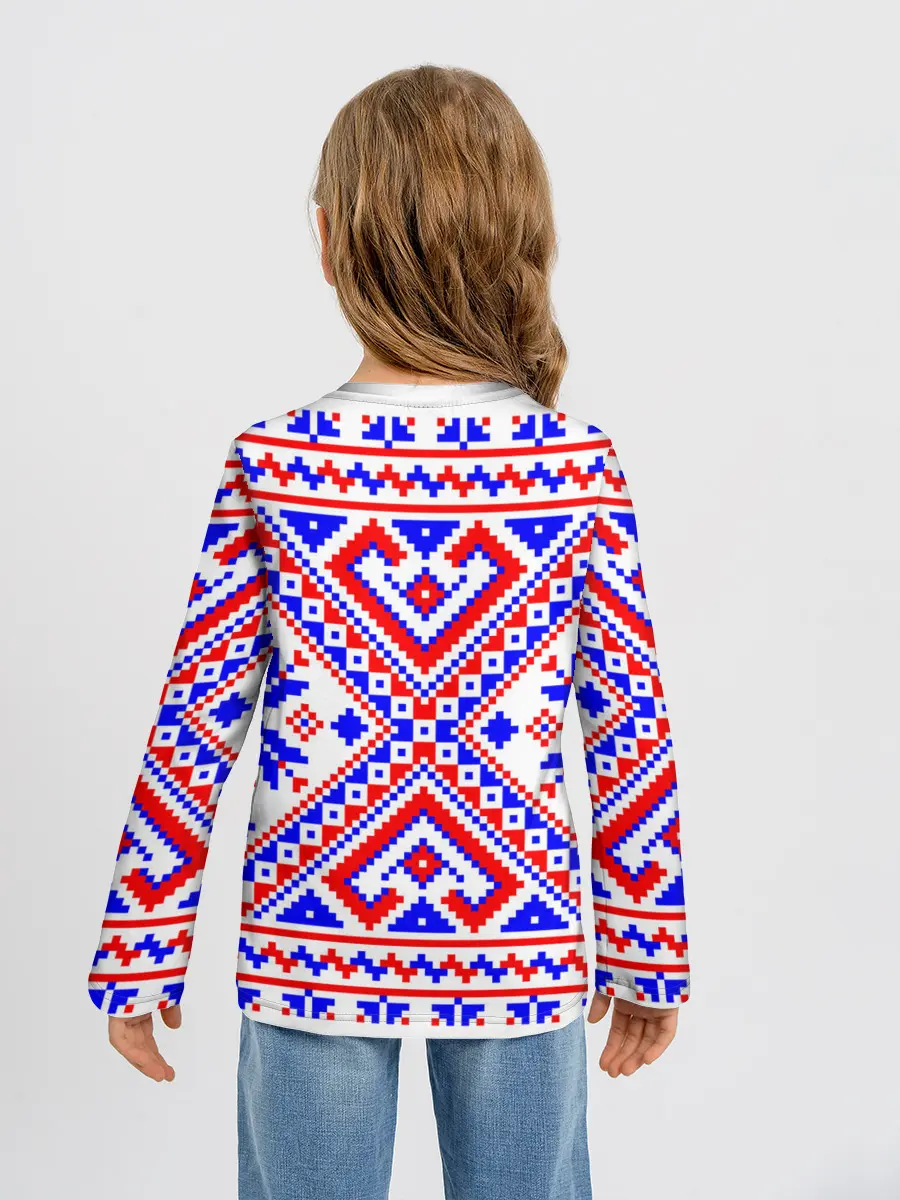 Детский лонгслив / Лес мой храм