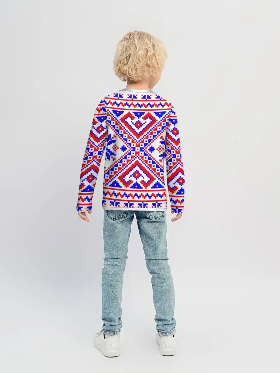 Детский лонгслив / Лес мой храм