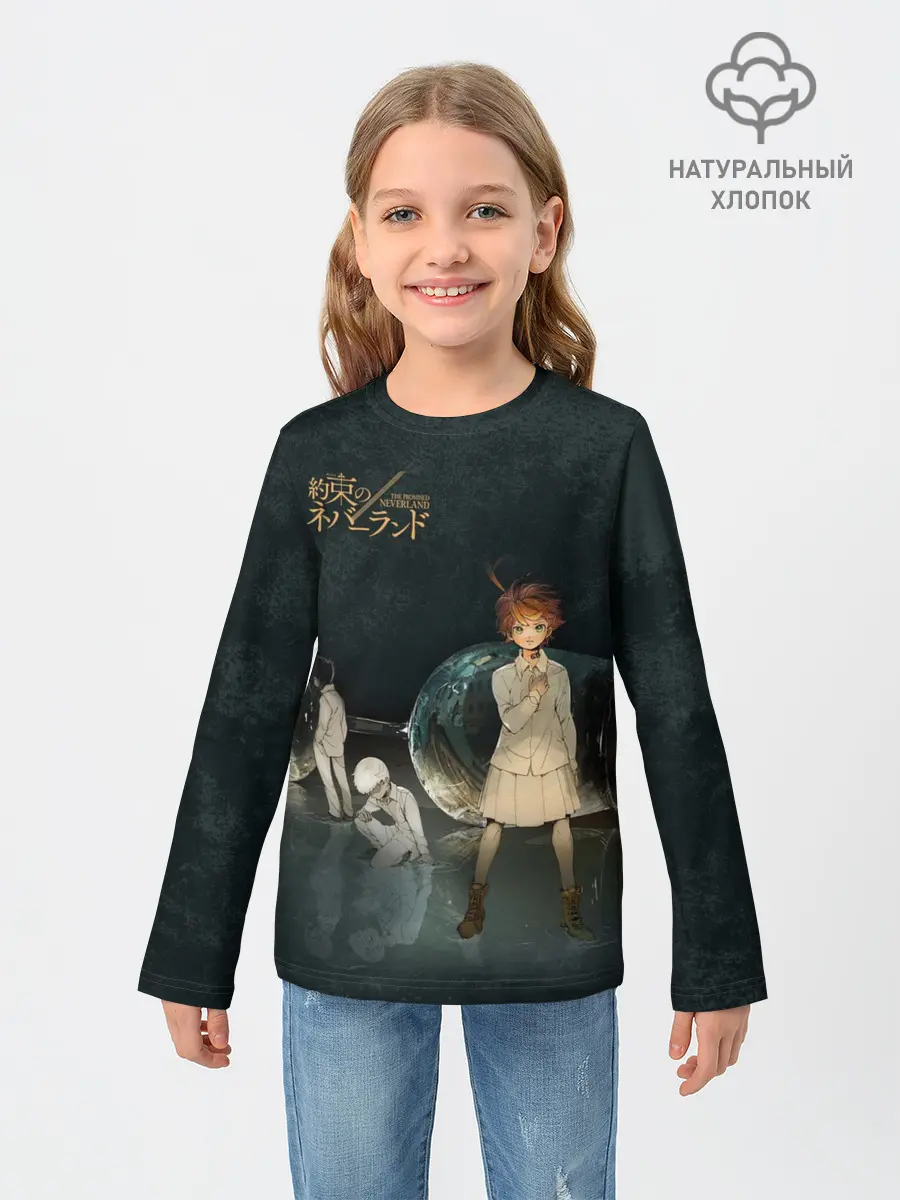 Детский лонгслив / The Promised Neverland Logo