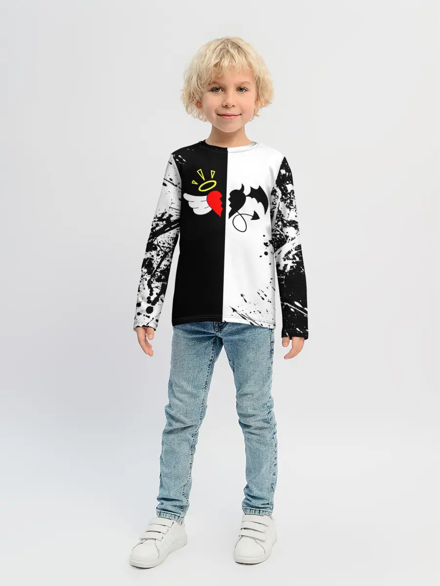 Детский лонгслив / Добро и зло, Payton Moormeier