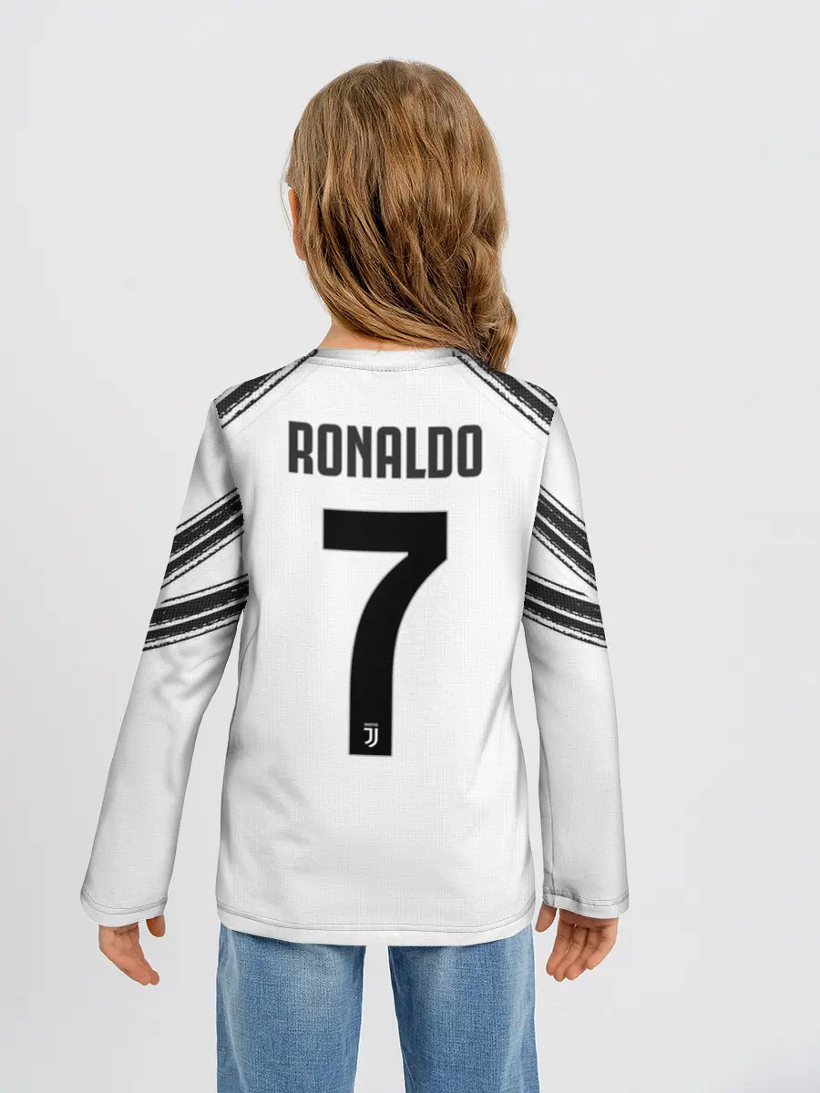 Детский лонгслив / Ronaldo home 20-21
