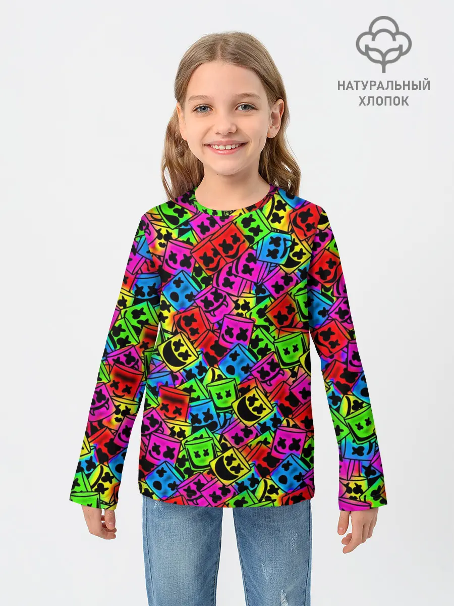 Детский лонгслив / MARSHMELLO