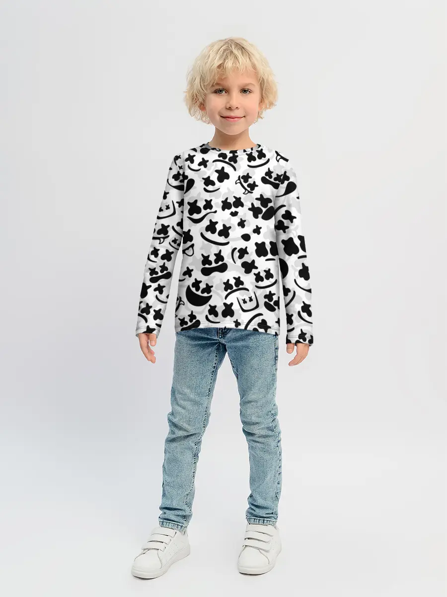 Детский лонгслив / MARSHMELLO FACE