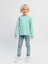 Детский лонгслив / Мятная Маска