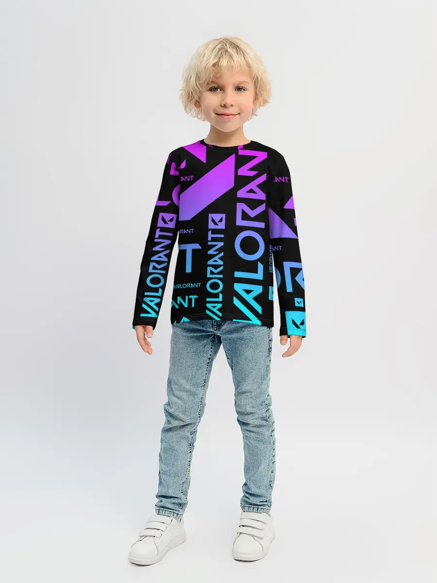 Детский лонгслив / Valorant