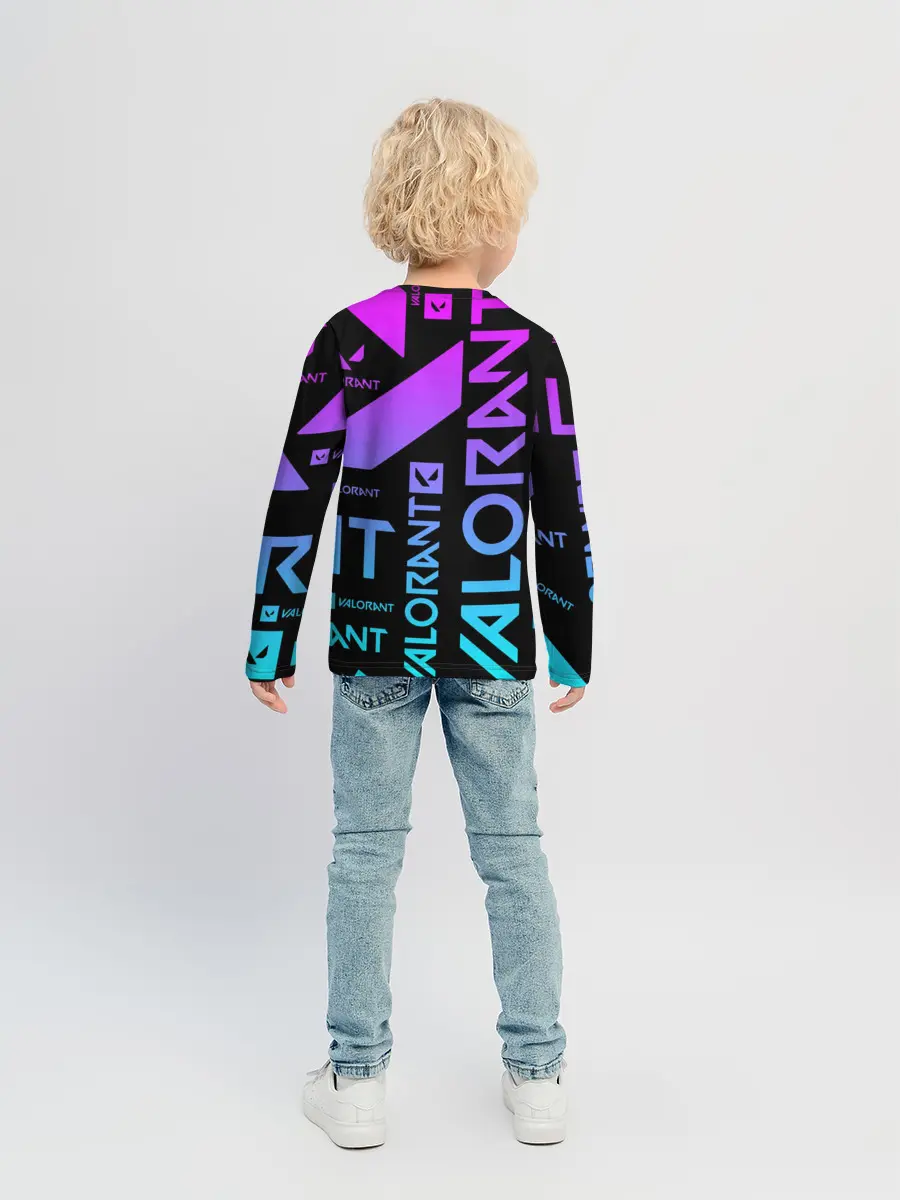 Детский лонгслив / Valorant