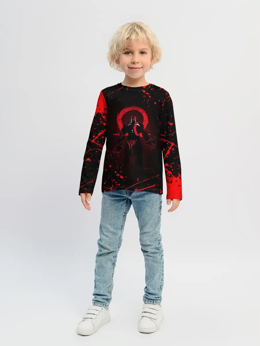 Детский лонгслив / GOD OF WAR