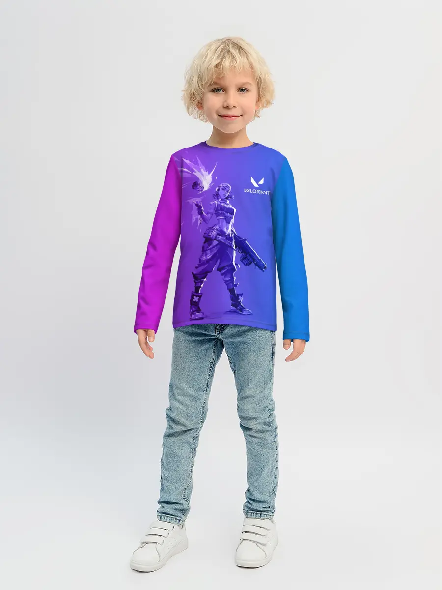 Детский лонгслив / Valorant