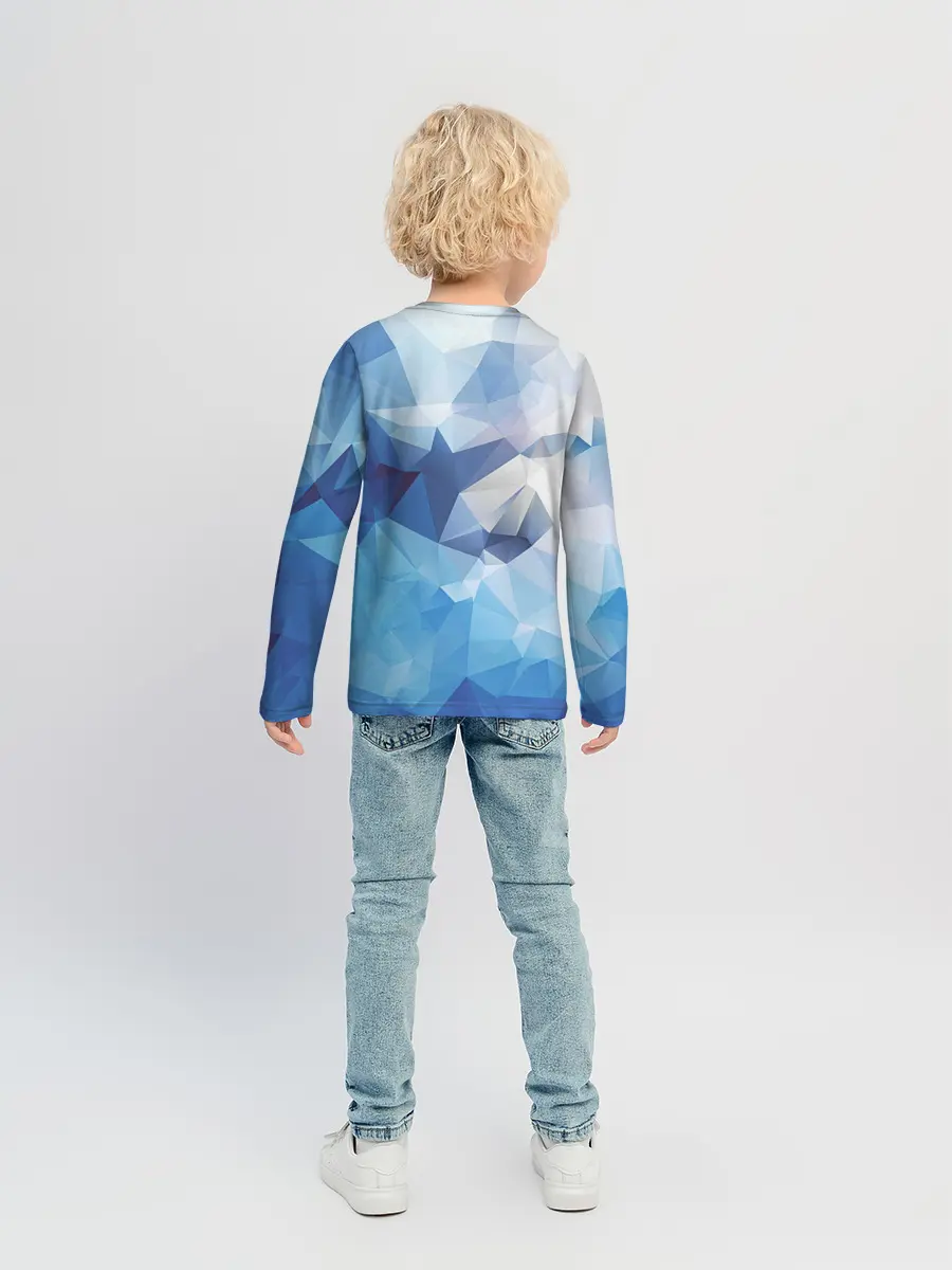 Детский лонгслив / Абстракция