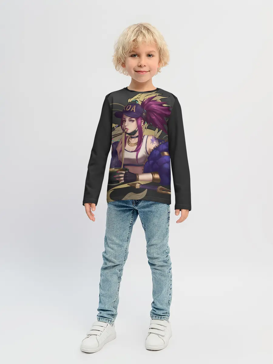 Детский лонгслив / League of legends KDA