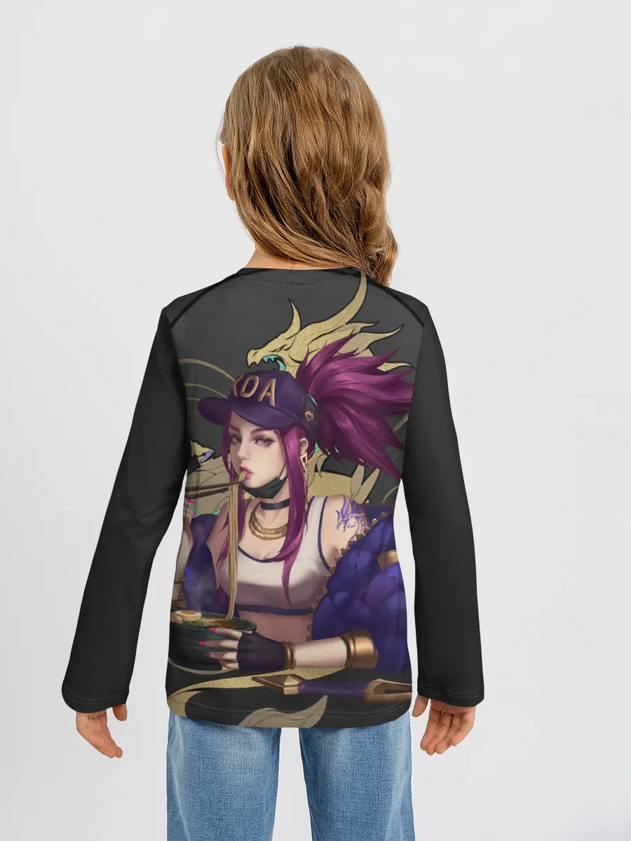 Детский лонгслив / League of legends KDA