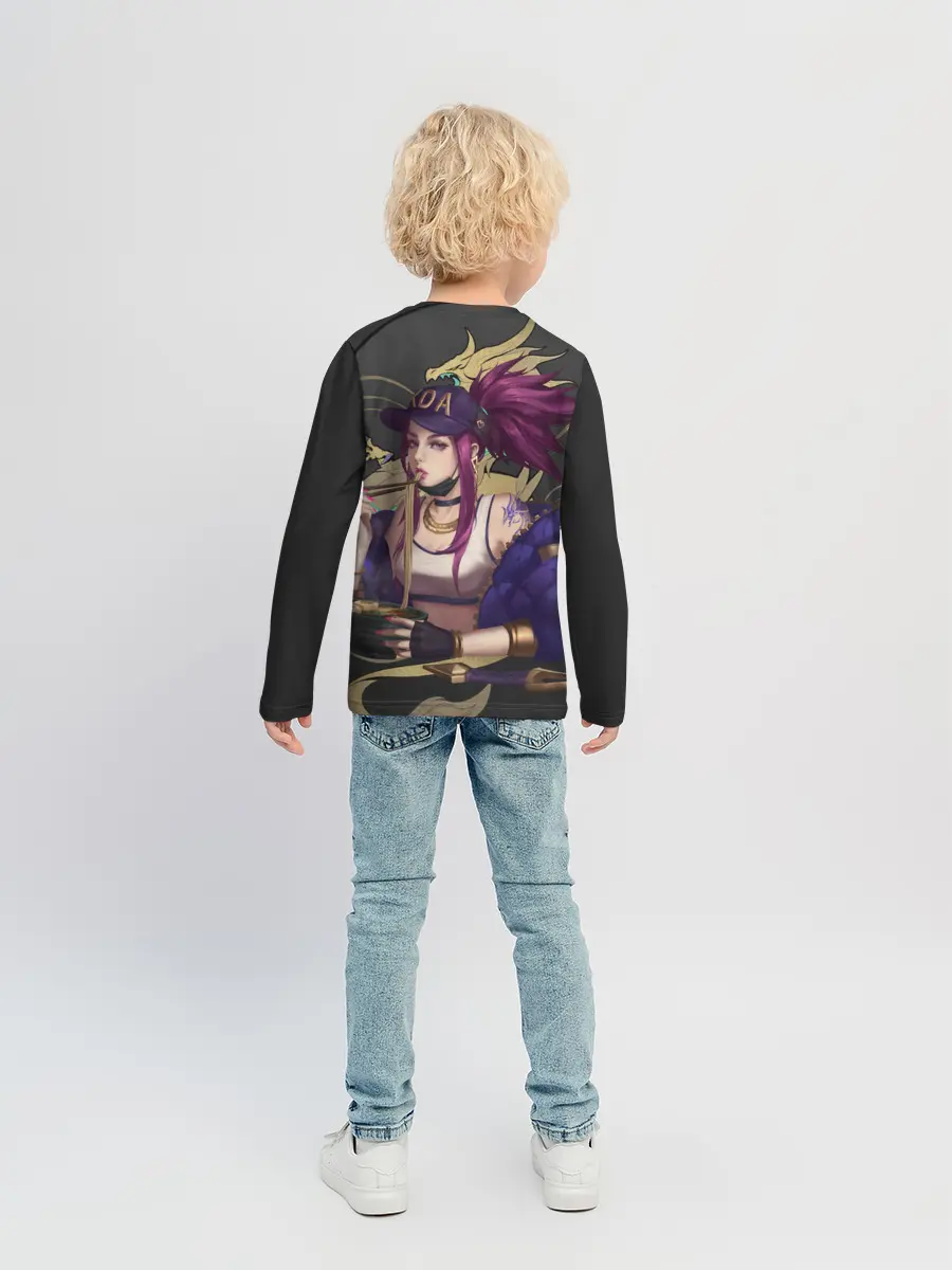 Детский лонгслив / League of legends KDA