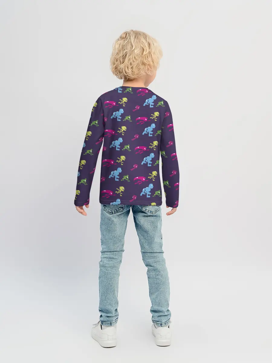 Детский лонгслив / Юные титаны