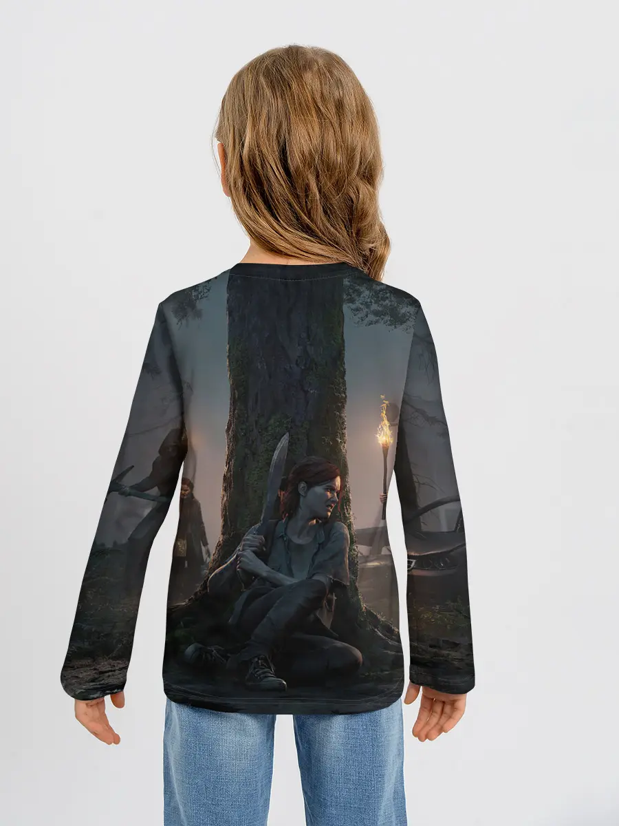 Детский лонгслив / The last of us 2