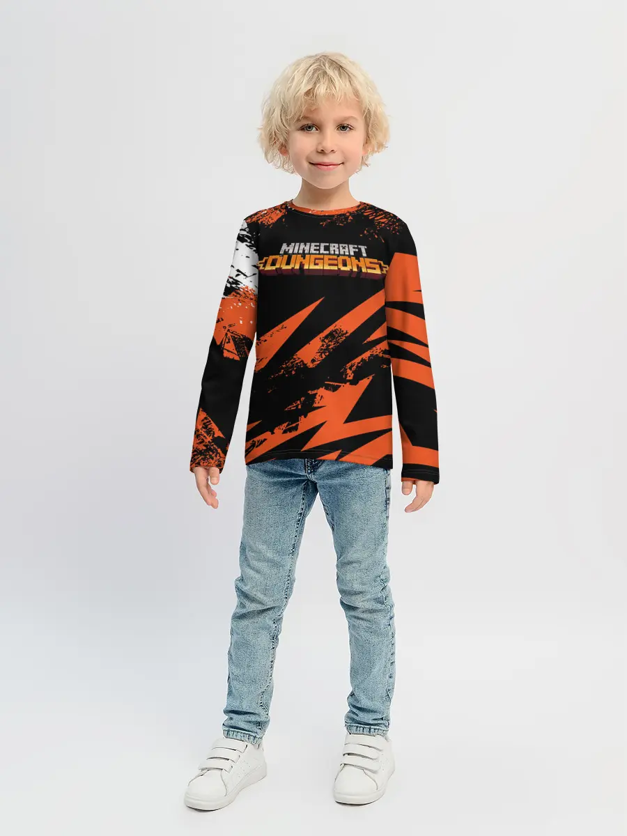 Детский лонгслив / Minecraft: Dungeons